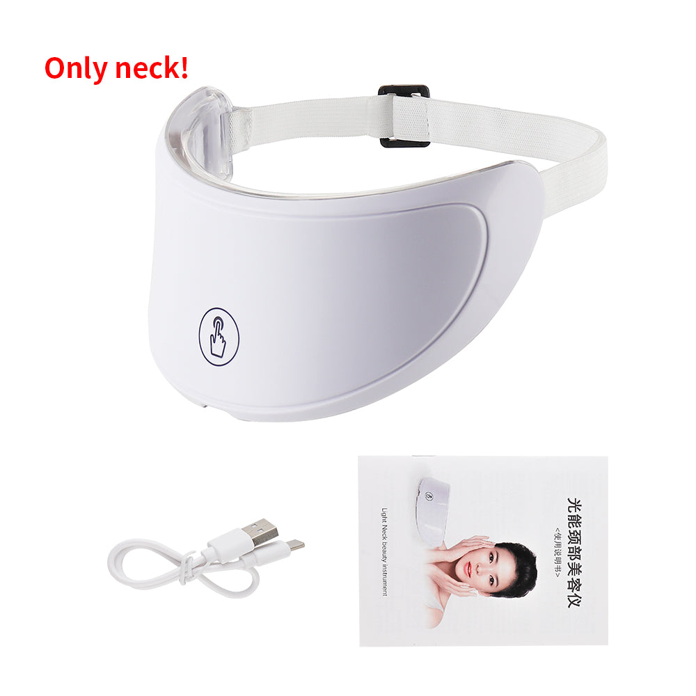 Wireless 7-Color LED Light Therapy Mask for Face & Neck