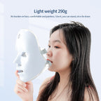 Wireless 7-Color LED Light Therapy Mask for Face & Neck