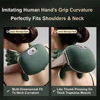 Electric Shiatsu Kneading Massage Pillow for Full Body
